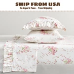 Pottery Barn Loveshackfancy Antique Floral Printed Sheet Set King. Fixed Price $126.99.