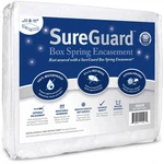 Queen Size Sureguard Box Spring Encasement - New. Fixed Price $49.95.