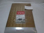 New Signoria Firenze Masaccio Caramel Boudoir Quilted Sham Made In Italy Nip. Fixed Price $24.98.