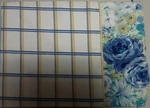 New Sheridan Australia Meadow Plaid Twin Flat Sheet Nip. Fixed Price $29.99.