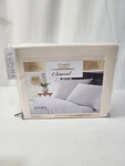 Kensington Gardens Somerset 4 Pc King Size Sheet Color Ivory 800TC. Fixed Price $79.99.
