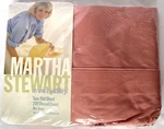 Martha Stewart Twin Flat Sheet 200 Thread Count No-iron Ms Solids Rose.. Fixed Price $8.99.