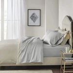 Madison Park Pima Cotton Sateen Piece Sheet Set With Light MP20-7166, King. Fixed Price $164.99.