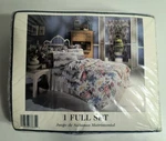 Vintage Fashion Percale Sheet Full Size Set Chelsea Garden Beautiful Flowers New. Fixed Price $34.00.