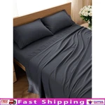 Luxurious Soft Microfiber Bed Sheets Deep Pocket Pillowcases Elegant Design New. Fixed Price $20.08.
