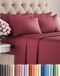 King 6 Piece Sheet Set Comfy Breathable & Cooling Ultra Soft Hotel Luxury B.... Fixed Price $67.35.