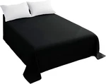 Sfoothome Queen Flat Black Top Sheet, Premium Hotel 1-PIECE, Luxury And So. Fixed Price $19.32.