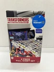 Transformers 4PC Full Sheet Set Fitted Flat 2 Pillowcase Prime 9B135W. Fixed Price $30.00.
