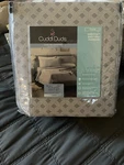 Cuddl Duds Flannel Sheet Set Twin Heavyweight Brushed Durable Deep Fitted Grey. Fixed Price $28.00.