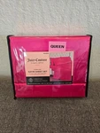 Juicy Couture 6-PIECE Satin Sheet Set Fuchsia Pink- Queen Size. Fixed Price $34.99.