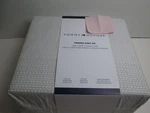 New 4 Pieces Tommy Hilfiger Printed Queen Sheet Set Grey Gray. Fixed Price $69.00.
