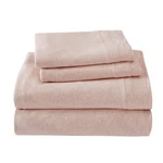 Cozy Jersey Knit Sheet Set Breathable Durable Fitted Flat Pillowcase All-season. Fixed Price $35.93.