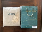 Shilucheng 100% French Luxury Duvet Cover 3 Pcs Set (linen, Queen Size). Fixed Price $75.00.
