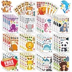 42 Sheets Make Your Own Animal Stickers For Kids Crafts Party. Fixed Price $20.00.