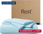 Rest Evercool + Starter Set, Queen, Light Blue, Breathable Bed For. Fixed Price $293.91.