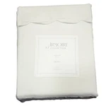 Armoire Collection Coquette Queen Sheet Set White Scalloped Edge 4PC. Fixed Price $39.95.