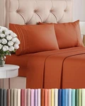King Size 4 Piece Set - Comfy Breathable & Cooling Hotel Luxur.... Fixed Price $83.58.