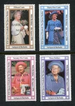 Barbuda 1135-1138, Mnh, $101 Queen Mother Elizabeth, 90TH Birthday, 1990. X44570. Fixed Price $49.95.