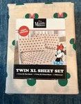 New Minnie Mouse Sheet Set Twin Xl Pink Disney 3-PC 100% Cotton Sanrio. Fixed Price $18.99.