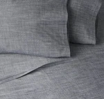 4PC Queen Woven Sheet Set Blue - Hearth & Hand With Magnolia New. Fixed Price $60.00.