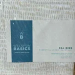 Wb Wespun Basic By Welspun 100% Cotton California King Sheet Set Fawn. Fixed Price $75.00.