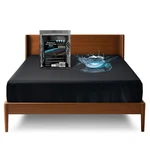 Eroticgel Us King Black Waterproof Fitted Massage Sheet 78'' X 80'' + 14''. Fixed Price $55.99.