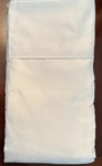 Sunham Somerset Collection Queen Flat Sheet 900 Cotton Polyester Ivory. Fixed Price $36.00.
