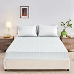 Saferay Green King Fitted Sheet 100 Organic Cotton California. Fixed Price $98.42.