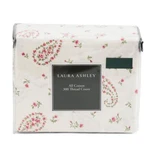 Laura Ashley Queen Set Luxury Combed Cotton Paisley 300TC New. Fixed Price $69.99.