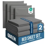 Utopia Bedding Queen Pack Of 2 Sets Perfect For Spa, H.... Fixed Price $69.02.