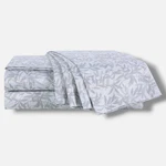 Wellbeing By Sunham Gray Windsor 300-THREAD Count Silvadur 6-PC Sheet Set, Queen. Fixed Price $38.50.