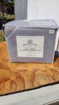 New Bee & Willow Flannel Queen Cotton Light Gray Sheet Set. Fixed Price $45.00.