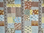 Vtg 70'S Martex West Point Pepperell Boho Percale Twin Flat Sheet Fabric X96. Fixed Price $23.00.