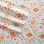 Ienjoy Home The Boho & Beyond Premium Sheet Set Full Coral Ultra Soft 4-PC BED53. Fixed Price $63.19.