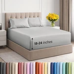 Extra Deep Pocket 4 Piece Set, Soft Bed By Cgk Linens. Fixed Price $50.99.