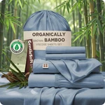 Bamboo Viscose Queen Sheet Set 100% Organic Cooling Silky Soft Bedsure Grown. Fixed Price $209.99.