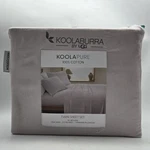 Koolaburra Ugg Twin Piece Bedding Sheet Set 100% Cotton Ivory. Fixed Price $46.71.