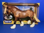 Breyer Horse 1418 Four Seasons Treasure Hunt Spring Chestnut W/ Box, Great. Fixed Price $175.00.