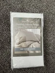 Royal Velvet Pillowcase Set Of 2 Standard/queen 500 Count Damask Stripe White. Fixed Price $20.00.