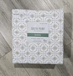 South Point Home Fashions 6 Piece Sheet Set King Size. Fixed Price $23.99.