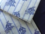 Deluxe Italian 100%EGYPTIAN Cot Percale King Bed Set Sheets Midnight Blue Floral. Fixed Price $110.00.