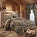 7 Pc Natural King Set!!! Comforter Sheets Western Camouflage. Fixed Price $108.66.