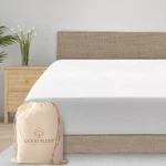 Good Sleep Bedding Twin Fitted Sheet - 1000 Thread Count Xl, White. Fixed Price $77.99.