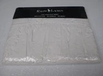 Ralph Lauren Patience Ii White Embroidered Leaf Eyelet Ruffled Flat Sheet - Twin. Fixed Price $149.99.