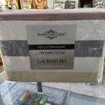 Pointehaven Soft Cotton Flannel Sheet Set, California King New. Fixed Price $65.00.