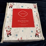 Joyland King Sheet Set Santa Brand New. Fixed Price $34.99.