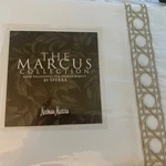 Sferra Queen Duvet Cover Set Cane Embroidery Cotton Taupe New Marcus Collection. Fixed Price $179.99.