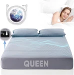 Zajaz Grounding Earthing Fitted Sheet Queen Gray W/ Wire Cord. Fixed Price $56.99.