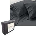 1200TC Olivia Cotton Rich Sheet Set 40CM Wall Charcoal By Jane Barrington. Fixed Price $71.30.