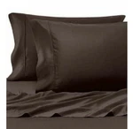 Pure Beech Sateen 400-THREAD-COUNT King Pillowcases Chocolate (set Of 2). Fixed Price $49.95.